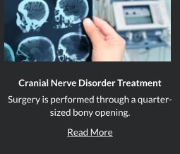 Cranial Nerve Disorders in Orange County