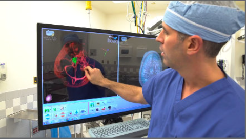 New 3-D Virtual Reality for Pituitary Tumor and Brain Tumor Surgeries