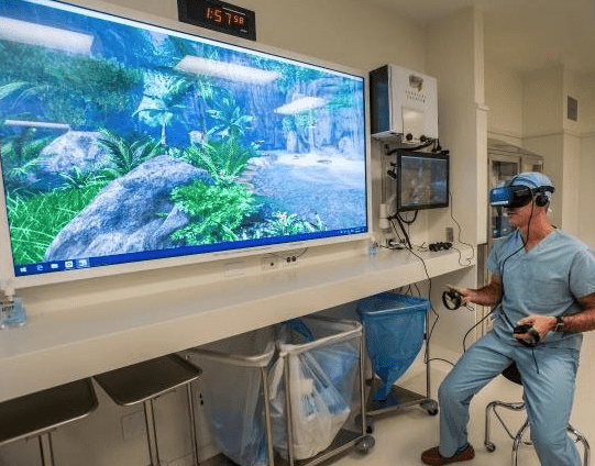 Dr. Robert Louis, MD using VR